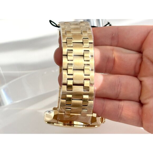 NEW Citizen Eco Drive Men's Peyten Champagne Dial Gold Band Watch BM752-54P 41mm - Picture 6 of 16